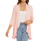 Women's 3/4 Sleeve Open Front Cardigan
