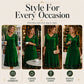 Women's Elegant Sequin V-Neck Dress