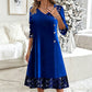 Women's Elegant Sequin V-Neck Dress