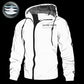 Men's Reflective Hooded Windbreaker Jacket