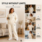 Women's Hoodie & Wide-Leg Pants Set