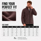 Men's Stand Collar Zip-Up Warm Jacket