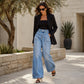 👖 LIMITED-TIME 50% OFF! ✨Women's High-Waist Wide-Leg Jeans
