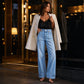 👖 LIMITED-TIME 50% OFF! ✨Women's High-Waist Wide-Leg Jeans