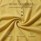 Women's High Neck Button Knit Sweater Midi Dress