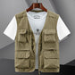 Men's Outdoor Breathable Multi-Pocket Vest