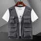Men's Outdoor Breathable Multi-Pocket Vest