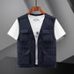 Men's Outdoor Breathable Multi-Pocket Vest