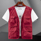 Men's Outdoor Breathable Multi-Pocket Vest