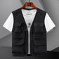Men's Outdoor Breathable Multi-Pocket Vest