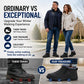 Unisex Winter Warm Non-Slip Waterproof Shoes