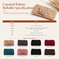Women Winter Warm Knitted Ear Warmer Headband Wide Floral Hair Accessory
