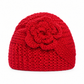 Women Winter Warm Knitted Ear Warmer Headband Wide Floral Hair Accessory