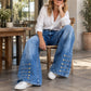 Women's Retro High-Waist Wide-Leg Jeans
