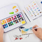 Glitter/Metallic Watercolor Set-36/48 Color