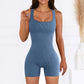 Seamless Stretch Tummy Control Yoga Romper