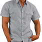 Stretch Short Sleeve Shirt with Pockets