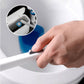Disposable toilet brush with replacement head