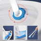 Disposable toilet brush with replacement head