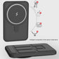 Magnetic Suction Power Bank with Foldable Stand