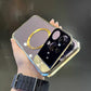 Metal Magneto Buckle Magnetic Invisible Bracket iPhone Case