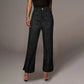 Women's Sparkly Wide-leg Pants