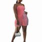 Strapless Pocket Smocked Tube Romper