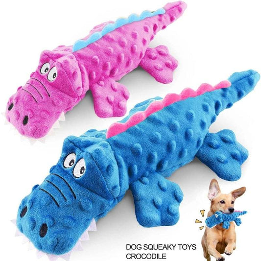 Indestructible Squeaky Plush Toy For Aggressive Chewers