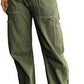 Baggy Low Rise Cargo Jeans