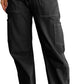 Baggy Low Rise Cargo Jeans