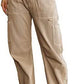 Baggy Low Rise Cargo Jeans