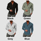 Men’s Casual Sports Zip Collar Long-sleeve T-shirt