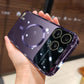 Clear Magnetic Case with Large Window for iPhone