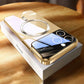 Clear Magnetic Case with Large Window for iPhone