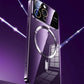 Clear Magnetic Case with Large Window for iPhone
