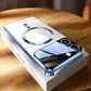 Clear Magnetic Case with Large Window for iPhone