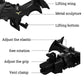 Bat gravity car phone mount