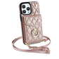 Accordion Leather Card Holder Crossbody iPhone Case