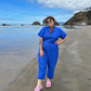 Cropped Utility Jumpsuit