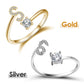 Love Initial Ring