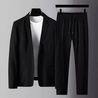 Men’s Glacier Elegant Ice Silk Texture Suit