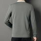 Men's Long Sleeve Lapel T-Shirt