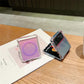 Magnetic Gradient Glitter Case Cover For Samsung Galaxy Flip4 Flip3 5G