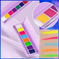Water-Soluble Fluorescent Makeup Palette