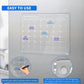 Magnetic Schedule Planner For Fridge【Permanently reusable】