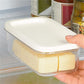 Butter box with lid butter tray | cutting mesh, rectangular kitchen airtight storage crisper