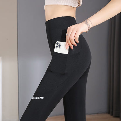 Pocket High Waisted Tummy Lifting Bottom Yoga Pants