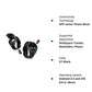 X7 2 in 1 SmartWatch with Bluetooth Earphone