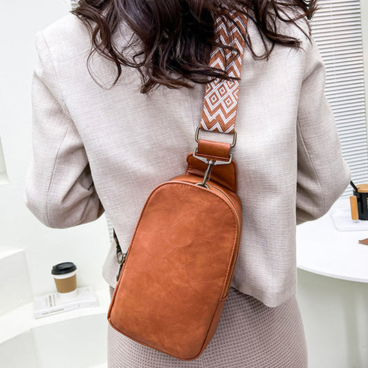 Best Gift - Stylish Zipper Chest Bag for Women