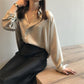 Women's Elegant Satin Shirt